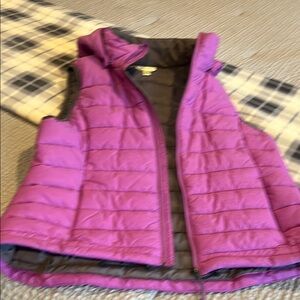 Purple Puffer Vest